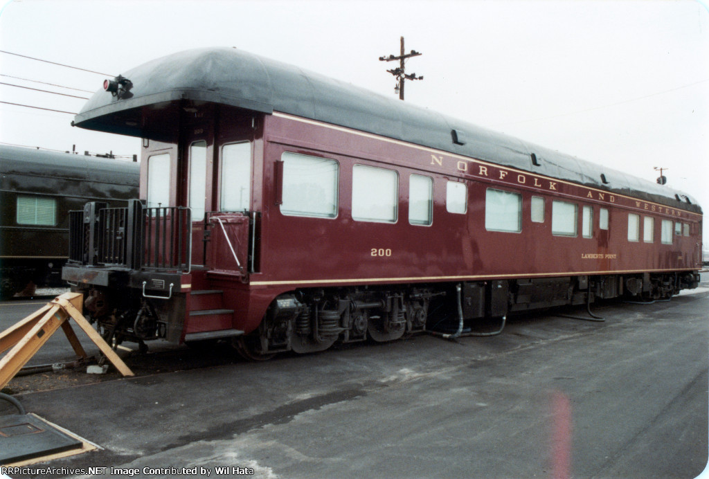 N&W Business Car 200 "Lamberts Point"